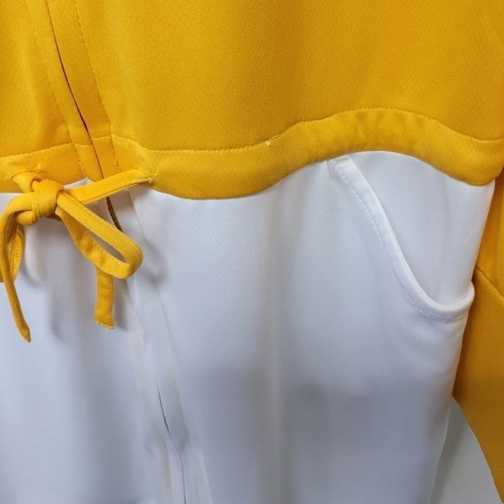 Sanrio Gudetama Hooded Narikiri Rashguard Jacket Yellow L